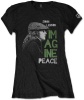 John Lennon - Imagine Peace Ladies T-Shirt - Black Photo