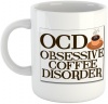 Mugshots OCD - Obsessive Coffee Disorder - White Ceramic Mug Photo