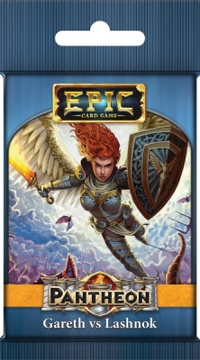 Photo of White Wizard Games Epic Card Game - Pantheon Expansion Pack - Gareth vs Lashnok