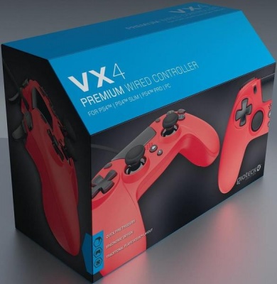 Photo of Gioteck - VX4 Premium Wired Controller - Red