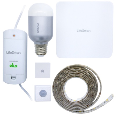 Photo of LifeSmart - Smart Home Starter Kit: Lighting Solution - White