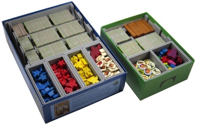 Photo of Folded Space - Board Game Box Insert - Carcassonne & Expansions