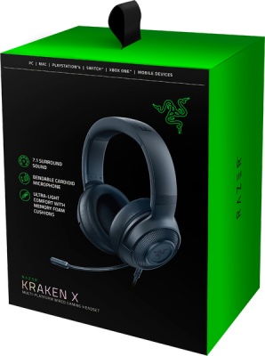 Photo of Razer - KRAKEN X Multi-Platform Wired Gaming Headset