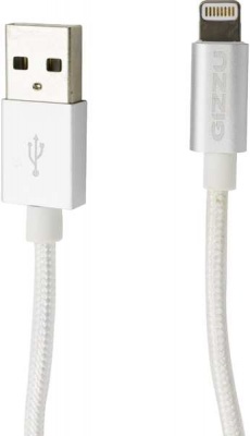 Photo of Gizzu - Lightning 2m Braided Cable - White