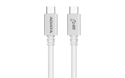 Photo of ADATA USB-C - USB-C 1m USB 3.1 Cable - White
