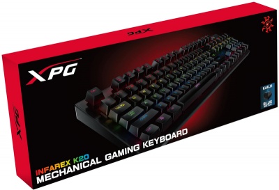 Photo of ADATA - XPG INFAREX K20 Mechanical Backlit Aura USB Wired Anti-Ghosting Gaming Keyboard
