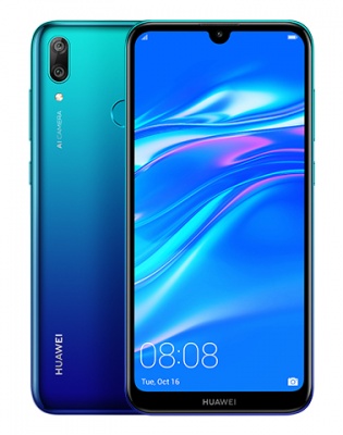 Photo of Huawei Y7 2019 6.26" 32GB Dual Sim - Aurora Blue Cellphone