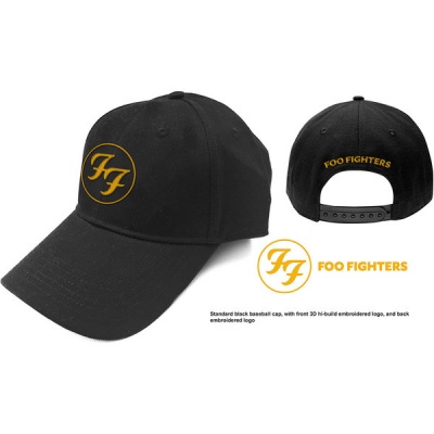 Photo of Foo Fighters - Circle Logo Baseball Cap - Black