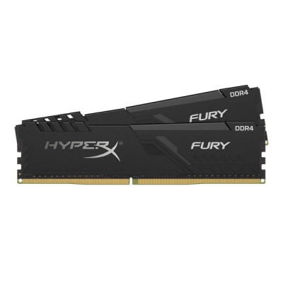 Photo of HyperX Kingston 16 DDR4-3200 Hyper-X Fury Memory with Black Asymmetrical Heatsink - CL16