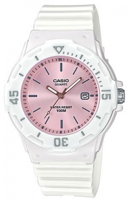 Photo of Casio Ladies Collection Analog Wrist Watch - White and Pink