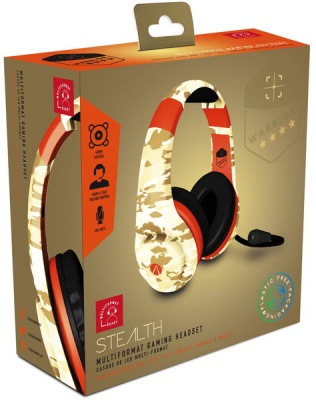 Photo of Stealth - Multiformat Camo Stereo Gaming Headset - Warrior - Desert Camouflage