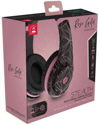Photo of Stealth - Multiformat Rose Gold Edition Stereo Gaming Headset - Abstract Black