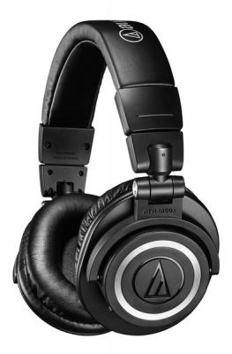 Photo of Audio Technica ATH-M50XBT Wireless Over-Ear Headphones - Black