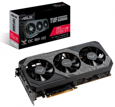 Photo of ASUS TUF 3-RX5700XT-O8G-GAMING TUF Gaming AMD X3 Radeon RX 5700 XT OC Edition 8GB Gaming Graphics Card