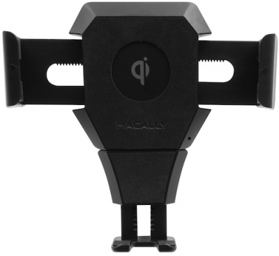 Photo of Macally Car Cup Holder Smartphone Mount with Qi Wireless Charging - Black