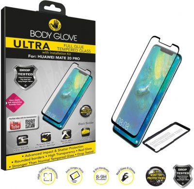 Photo of Body Glove Tempered Glass Screen Protector for Huawei Mate 20 Lite - Clear and Black