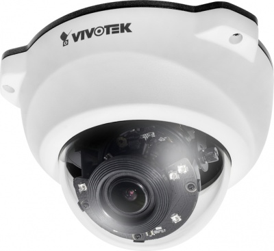 Photo of VIVOTEK FD8338-HV 1MP Outdoor Fixed Dome IP Security Camera - White