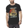 Thin Lizzy - Jailbreak Explosion Men’s Black T-Shirt Photo