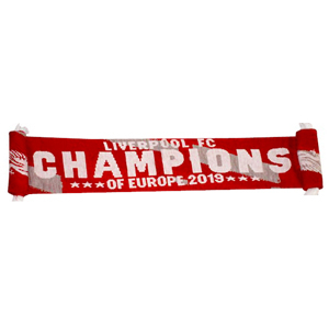 Photo of Liverpool - Champions of Europe 2019 Scarf