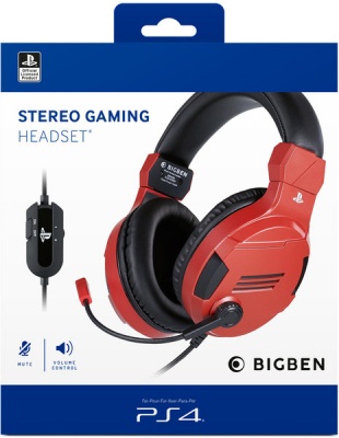 Photo of Bigben Interactive - Stereo Gaming Headset - Red