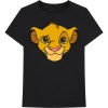 Lion King Simba Menâ€™s Black T-Shirt Photo