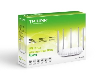 Photo of TP LINK TP-Link - Archer C60 AC1350 Wireless Dual Band Router - 5x 10/100m Ports - 4x Antennas