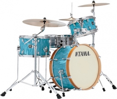 Photo of TAMA CR30VS-TSH Superstar Classic NEO-MOD 3 pieces Shells Only Acoustic Drum Kit - Turquoise Satin Haze