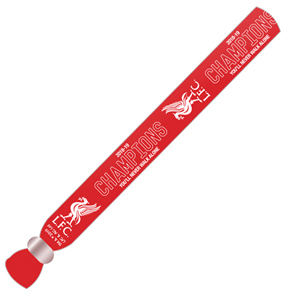 Photo of Liverpool FC - Champions of Europe Festival Wristband