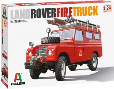 Photo of Italeri - 1/24 - Land Rover Fire Truck