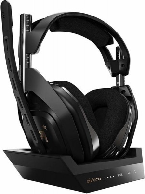 Photo of ASTRO Gaming ASTRO - A50 4th Generation Gaming Headset Base Station 7.1 - Black/Gold