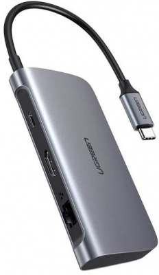 Photo of Ugreen USB Type-C 6-In-1 Multi-Functional Hub - Silver Grey