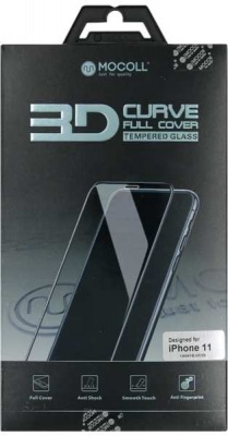 Photo of Mocoll - 3D Curve Tempered Glass Full Cover iPhone 11 - Black