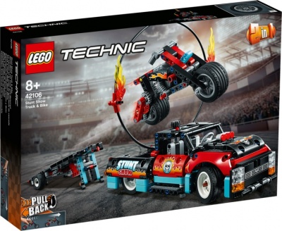 Photo of LEGO ® Technic - Stunt Show Truck & Bike