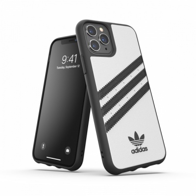 Photo of Adidas 3-Stripes Snap Case for Apple iPhone 11 Pro - White and Black