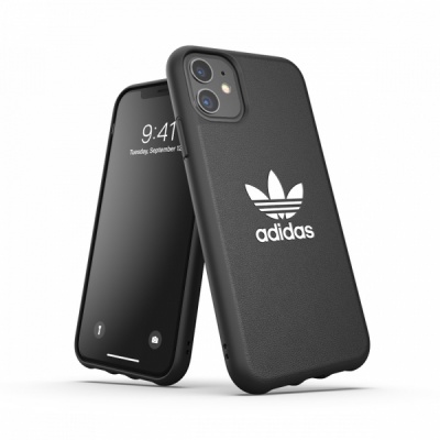 Photo of Adidas Trefoil Snap Case for Apple iPhone 11 - Black and White