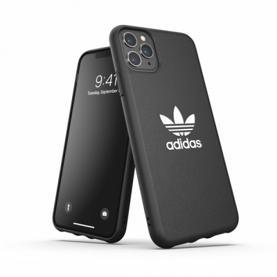 Photo of Adidas Trefoil Snap Case for Apple iPhone 11 Pro Max - Black and White