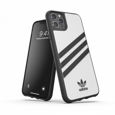 Photo of Adidas 3-Stripes Snap Case for Apple iPhone 11 Pro Max - Black and White