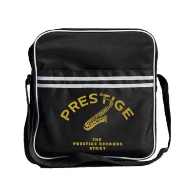 Photo of Prestige - Logo Striped Messenger Record Bag