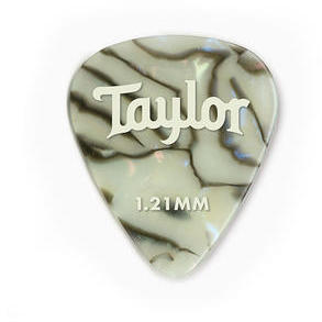 Photo of Taylor Celluloid 351 Abalone 1.21mm Pick