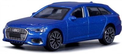 Photo of Bburago - 1/43 - Audi A6 Avant - Blue