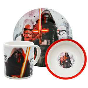 Photo of Star Wars - Force Awakens Breakfast Set - Kylo Ren and Troopers