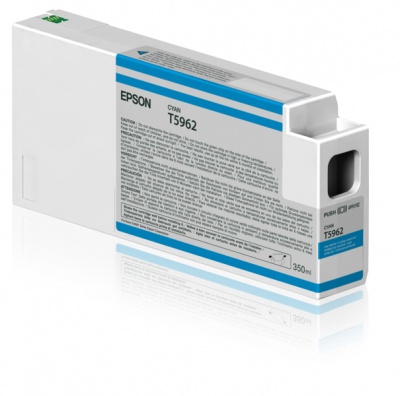 Photo of Epson Singlepack Cyan T596200 UltraChrome HDR 350ml Ink Cartridge