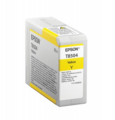Photo of Epson Singlepack Yellow T850400 Ink Cartridge