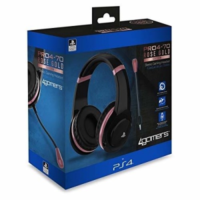 Photo of 4Gamers - ABP PRO4-70 Rose Gold Headset - Black