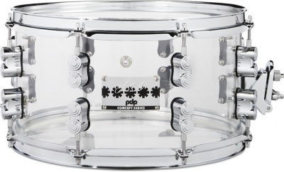 Photo of PDP Chad Smith Signature 7x13 Inch Acrylic Snare Drum