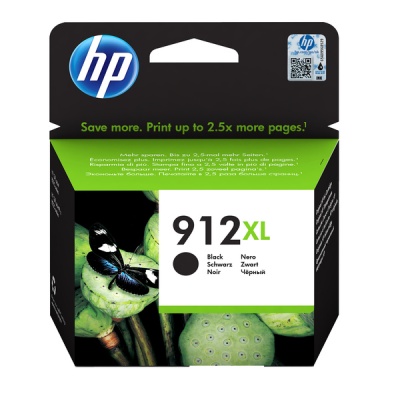 Photo of HP - 912XL High Yield Black Original Ink Cartridge 825 Pages
