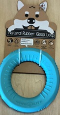 Photo of Dogs Life Dog's Life - Natural Rubber Dog Toy Gloop Loop - Turquoise