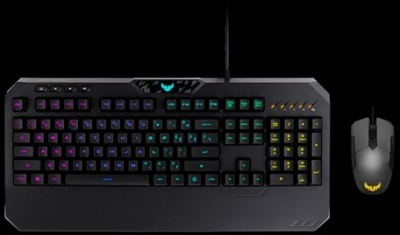 Photo of ASUS - TUF K5/M5 RGB Mechanical Membrane Keyboard and Gaming Mouse Gaming Combo