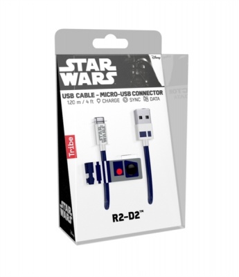 Photo of SilverHT Tribe - Star Wars USB to Micro USB Sync&Charge Cable 22 cm - R2D2