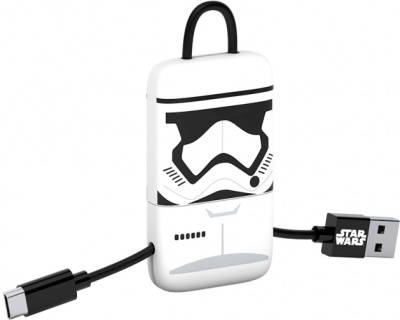 Photo of SilverHT Tribe - Star Wars USB to Micro USB Sync&Charge Cable 22cm - Stormtrooper